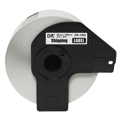 Tape Cartridge for P-touch&reg; Labeling System, 62 mm x 3-9/10", White CSL Industriel Inc.