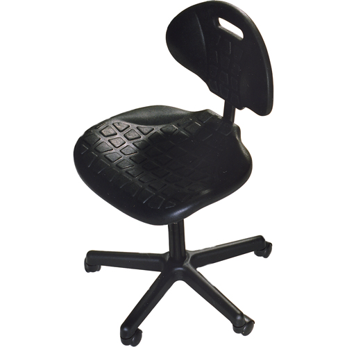 Si&egrave;ges ergonomiques robustes, Polyur&eacute;thane, Noir, Capacit&eacute; 250 lb CSL Industriel Inc.