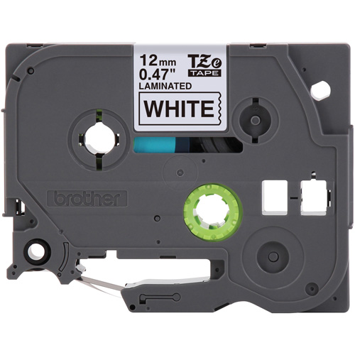Tze Tape Cartridges, 12 mm x 26-1/4', Black on White CSL Industriel Inc.