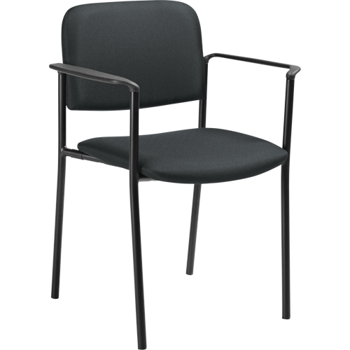 Stacking Chairs, Fabric, 32" High, 300 lbs. Capacity, Charcoal CSL Industriel Inc.