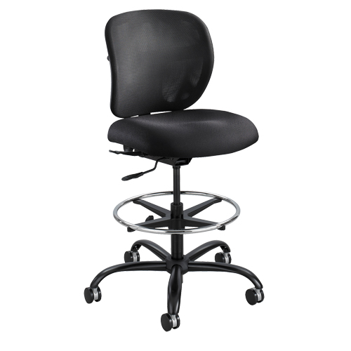 Tabouret robuste Vue, Nylon, Noir, Capacit&eacute; 350 lb CSL Industriel Inc.