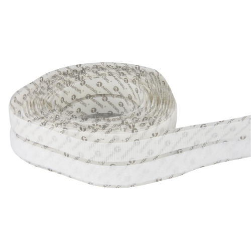 Attache, Boucle et crochet, 15' x 3/4", Adh&eacute;sif, Blanc CSL Industriel Inc.
