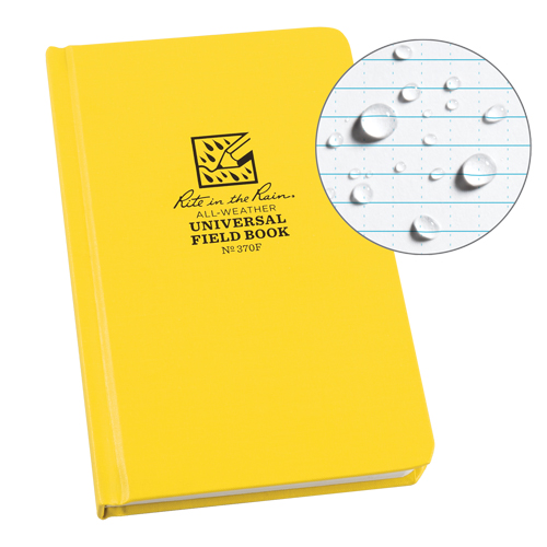 Bound Book, Hard Cover, Yellow, 160 Pages, 4-5/8" W x 7-1/4" L CSL Industriel Inc.