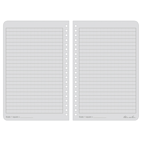 Side-Spiral Notebook, Soft Cover, Black, 64 Pages, 4-5/8" W x 7" L CSL Industriel Inc.