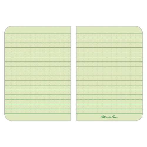 Memo Book, Soft Cover, Green, 112 Pages, 3-1/2" W x 5" L CSL Industriel Inc.