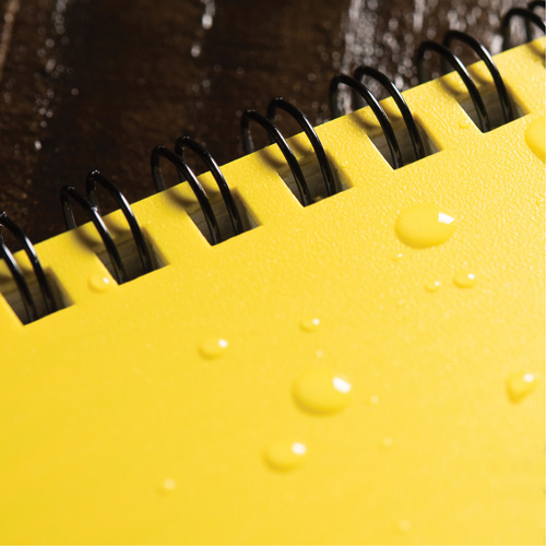 Side-Spiral Notebook, Soft Cover, Yellow, 64 Pages, 4-5/8" W x 7" L CSL Industriel Inc.