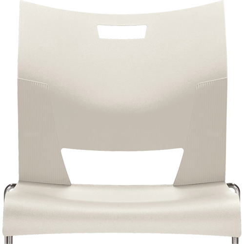Chaise de formation sans bras Duet, Plastique, Hauteur 33-1/4", Capacit&eacute; 350 lb, Blanc CSL Industriel Inc.