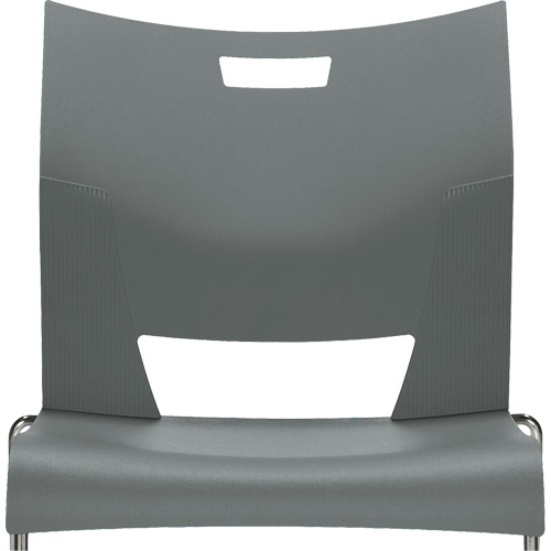 Chaise de formation sans bras Duet, Plastique, Hauteur 33-1/4", Capacit&eacute; 350 lb, Gris CSL Industriel Inc.