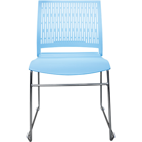 Activ Series Stacking Chairs, Polypropylene, 32-3/8" High, 275 lbs. Capacity, Blue CSL Industriel Inc.