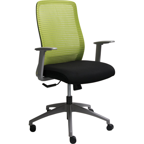 Era Series Adjustable Office Chair, Fabric/Mesh, Green, 275 lbs. Capacity CSL Industriel Inc.