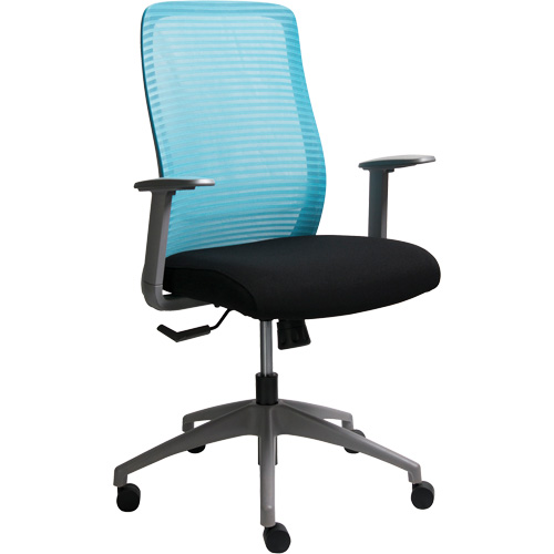 Era Series Adjustable Office Chair, Fabric/Mesh, Blue, 275 lbs. Capacity CSL Industriel Inc.