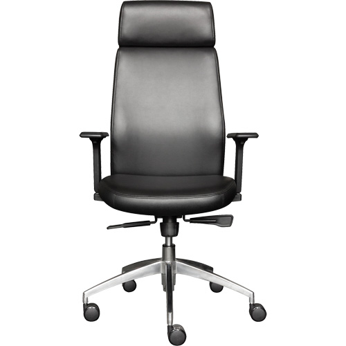 Activ Series High Back Executive Chair, Polyurethane/Vinyl, Black, 275 lbs. Capacity CSL Industriel Inc.