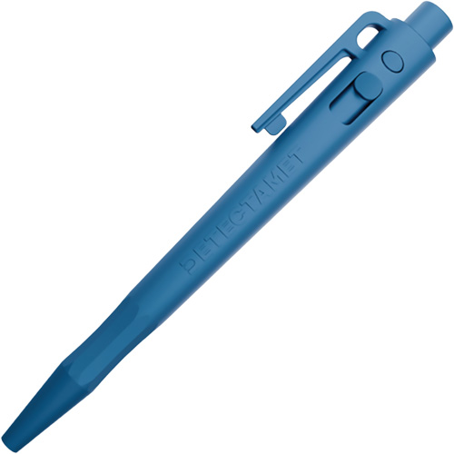 Stylo d&eacute;tectable aux rayons X et par les d&eacute;tecteurs de m&eacute;tal, Bleu, R&eacute;tractable CSL Industriel Inc.