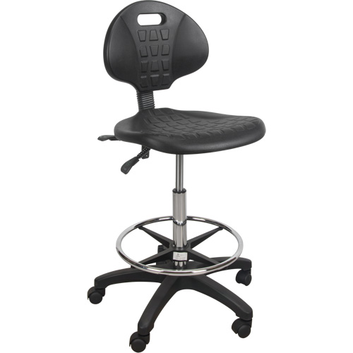 Tabouret robuste et ergonomique, Mobile, Ajustable Hauteur, Capacit&eacute; 250 lb CSL Industriel Inc.