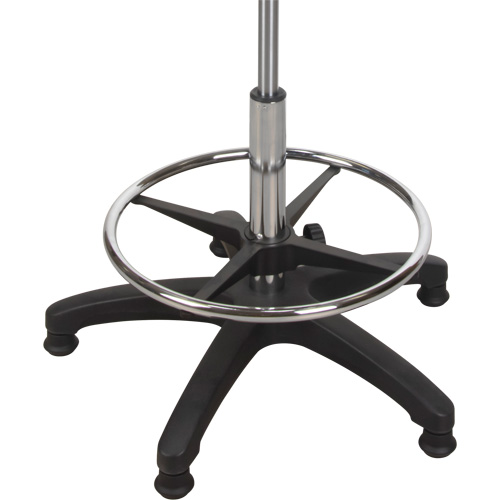 Tabouret ergonomique robuste avec accoudoirs r&eacute;glables, Stationnaire, Ajustable Hauteur, Capacit&eacute; 250 lb CSL Industriel Inc.