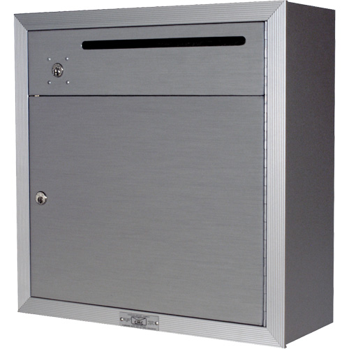 Collection Box, Surface -Mounted, 12-3/4" x 16-3/8", 2 Doors, Aluminum CSL Industriel Inc.
