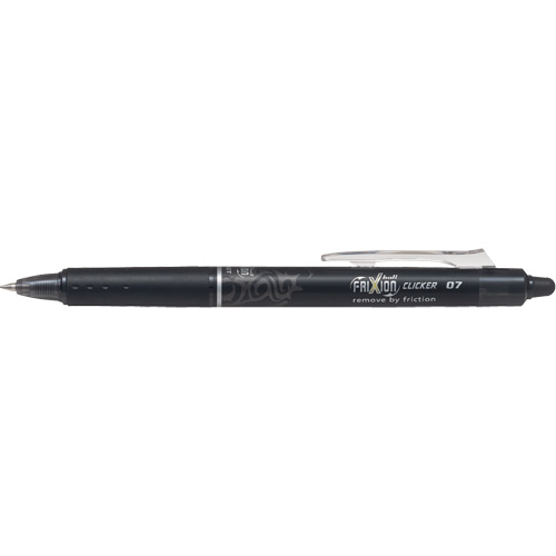Frixion Point Clicker Pen, Black, 0.7 mm, Retractable CSL Industriel Inc.