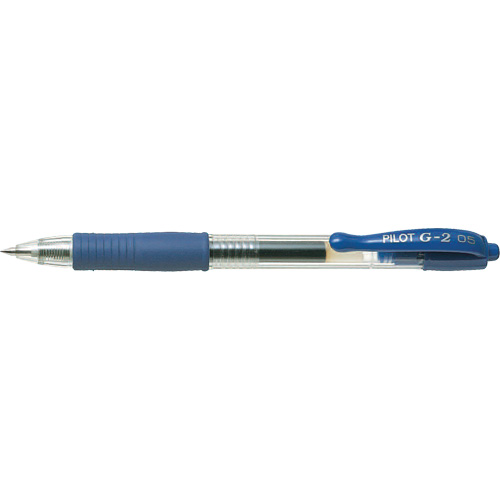 Stylo &agrave; encre gel G2, Bleu, 0,5 mm, R&eacute;tractable CSL Industriel Inc.