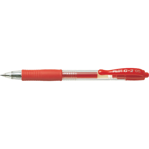 Stylo &agrave; encre gel G2, Rouge, 0,7 mm, R&eacute;tractable CSL Industriel Inc.