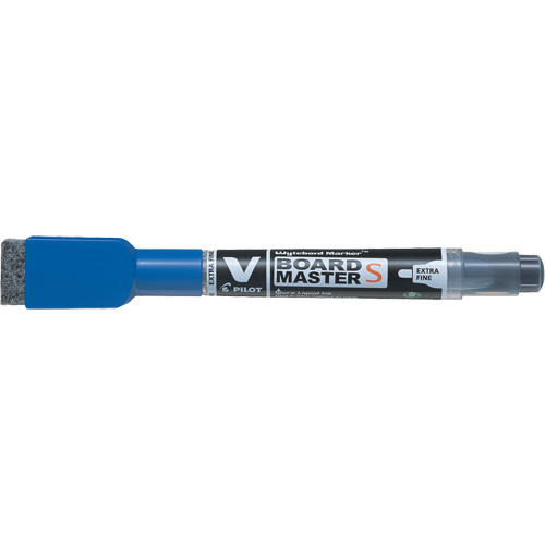 Vboard Master S White Board Marker with Eraser, Blue, Fine Tip CSL Industriel Inc.
