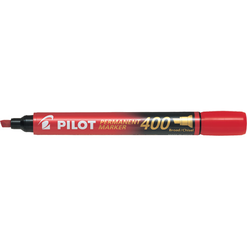 Marqueur permanent 400, Rouge, Pointe Ciseau CSL Industriel Inc.