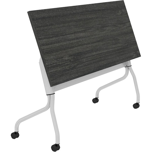 Table de formation &agrave; dessus rabattable Newland, 24" lo x 60" la x 29-1/2" h, Brun fonc&eacute; CSL Industriel Inc.