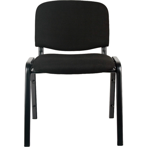 Chaises empilables, Tissu, Hauteur 32", Capacit&eacute; 250 lb, Noir CSL Industriel Inc.