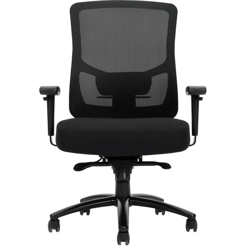Raven 400 High-Back Heavy-Duty Synchro-Tilter, Mesh, Black, 400 lbs. Capacity CSL Industriel Inc.