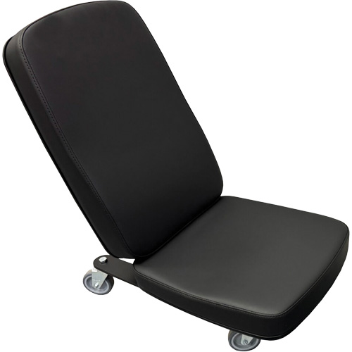 Mini chaise industrielle FLEX, Vinyle, Noir, Capacit&eacute; 280 lb CSL Industriel Inc.