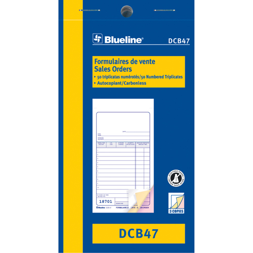 Sales Order Forms CSL Industriel Inc.