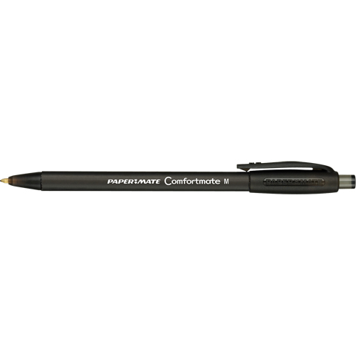 Stylo ComfortMate, Noir, 1 mm, R&eacute;tractable CSL Industriel Inc.