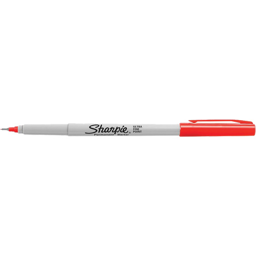 Marqueur, Rouge, Pointe Ultra fin CSL Industriel Inc.