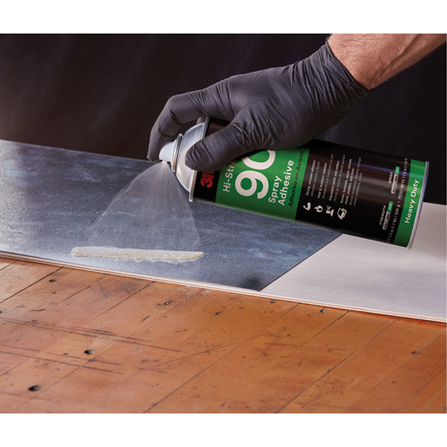 Adh&eacute;sif ultrar&eacute;sistant 90, Transparent, Canette a&eacute;rosol CSL Industriel Inc.