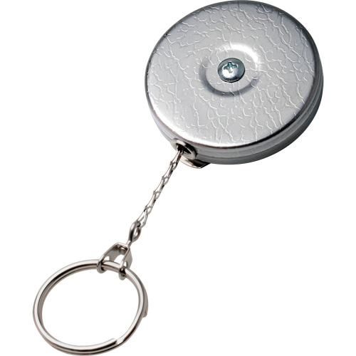 Original Series Retractable Keychain, Chrome, 24" Cable, Belt Clip Attachment CSL Industriel Inc.