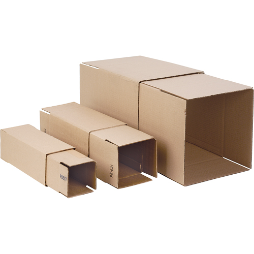 Telescopic Corrugated Boxes, 6" W x 6" L, 24" - 48" Height Range CSL Industriel Inc.