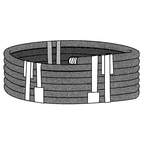 Ruban extensible, &eacute;paisseur 6 mils, 38,1 mm (1-1/2") x 55 m (180')  CSL Industriel Inc.