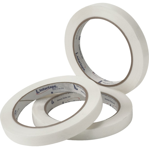 White General Purpose Strapping Tape, 2.7 mils Thick, 9.144 mm (0.36") x 54.864 m (180')  CSL Industriel Inc.