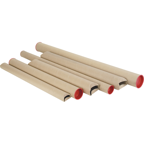 Tubes postaux Snap-Seal, Ronde, 3" la x 18" lo CSL Industriel Inc.