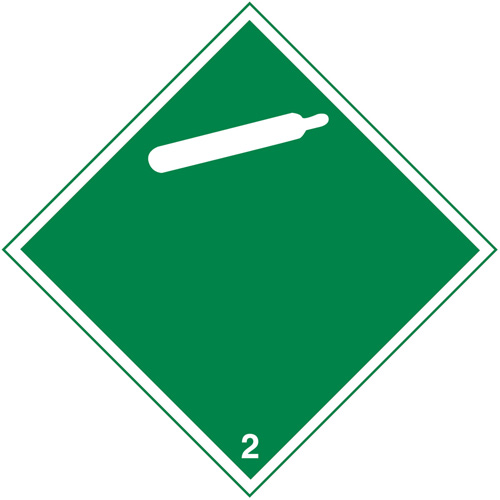 &eacute;tiquettes d'exp&eacute;dition TMD, Classe 2, Gaz, Papier CSL Industriel Inc.