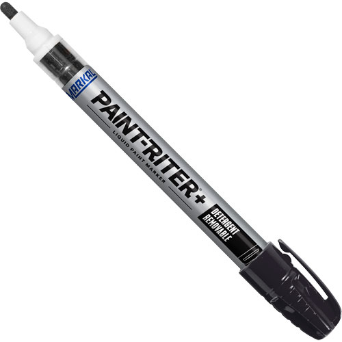 Paint-Riter&reg;+ Detergent Removable Paint Marker, Liquid, Black CSL Industriel Inc.