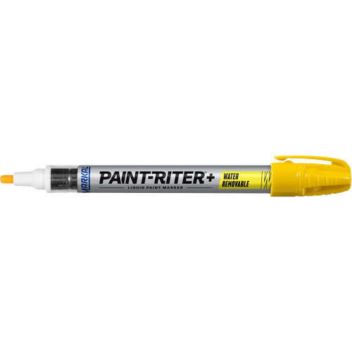 Paint-Riter&reg;+ Water Removable Paint Marker, Liquid, Yellow CSL Industriel Inc.