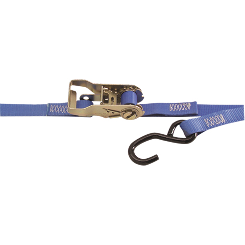 Heavy-Duty Utility Straps, S-Hook, 1" W x 15' L, 500 lbs. (230 kg) Working Load Limit CSL Industriel Inc.
