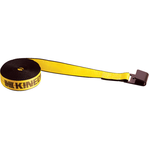 Winch Straps, Flat Hook, 2" W x 30' L, 3335 lbs. (1513 kg) Working Load Limit CSL Industriel Inc.