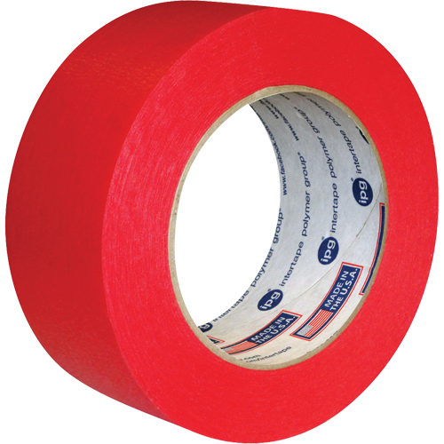 Utility Grade Coloured Masking Tape, 18 mm (3/4") x 55 m (180'), Red CSL Industriel Inc.
