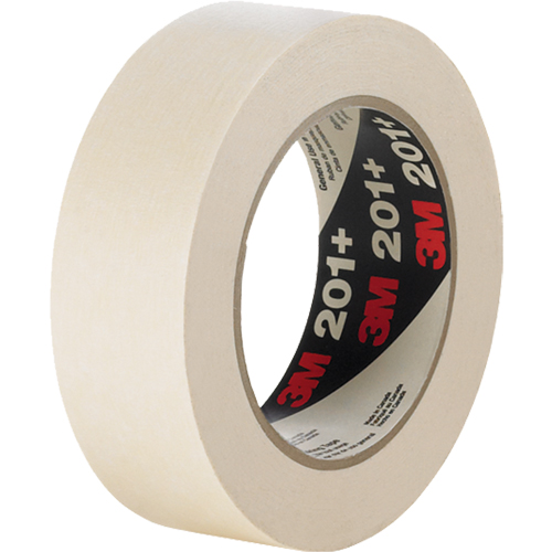 201+ General Use Masking Tape, 12 mm (1/2") x 55 m (180'), Tan CSL Industriel Inc.