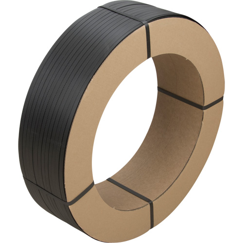 Feuillard, Polypropyl&egrave;ne, 1/2" la x 7200' lo, Noir, Calibre Manuel CSL Industriel Inc.