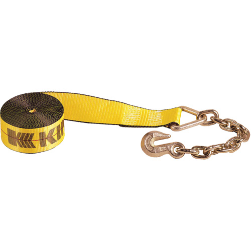 Winch Strap with Chain Anchor CSL Industriel Inc.