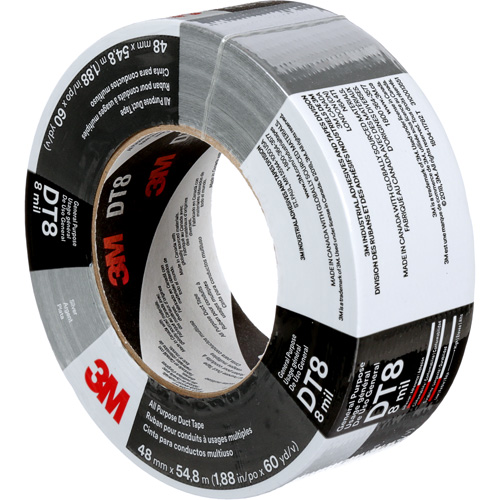 Ruban adh&eacute;sif tout usage DT8, 8 mils, Argent, 48 mm (2") x 55 m (180') CSL Industriel Inc.