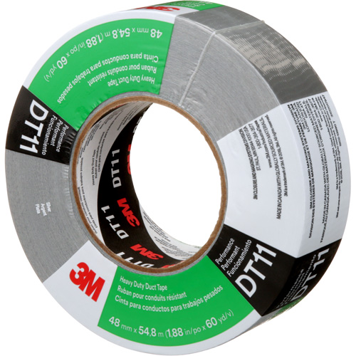 DT11 Heavy-Duty Duct Tape, 11 mils, Silver, 48 mm (2") x 55 m (180') CSL Industriel Inc.