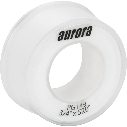 Ruban d'&eacute;tanch&eacute;it&eacute; en t&eacute;flon, 520" lo x 3/4" la, Blanc CSL Industriel Inc.